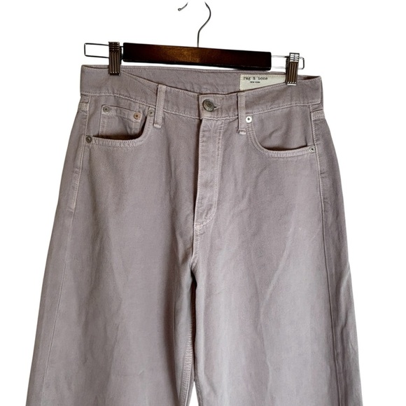 rag & bone Women's Andi High Rise Jeans in Lavender Size 27 - Picture 5 of 12